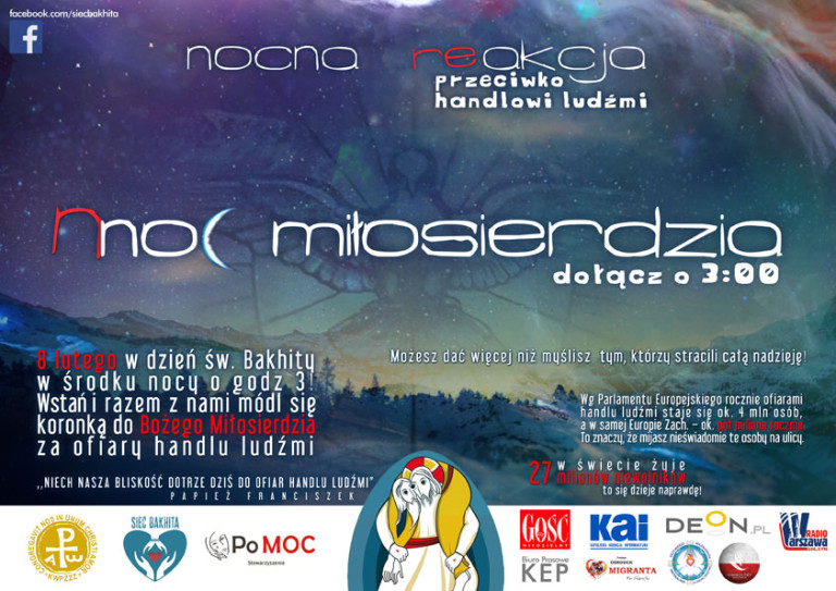 Modlitwa za ofiary handlu ludźmi