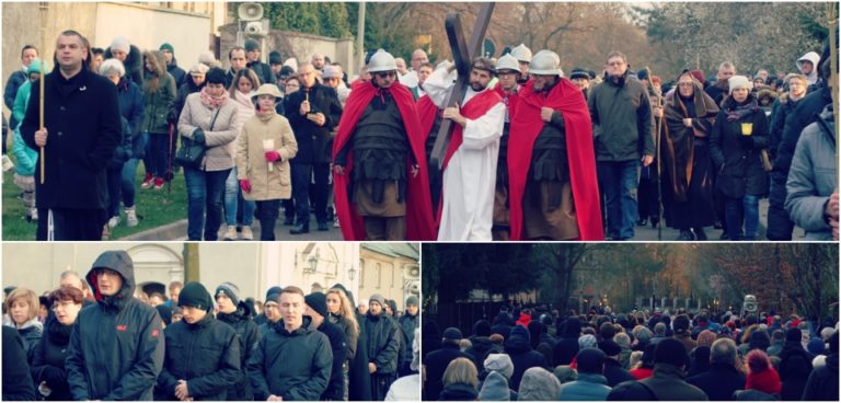 Droga krzyżowa ulicami parafii
